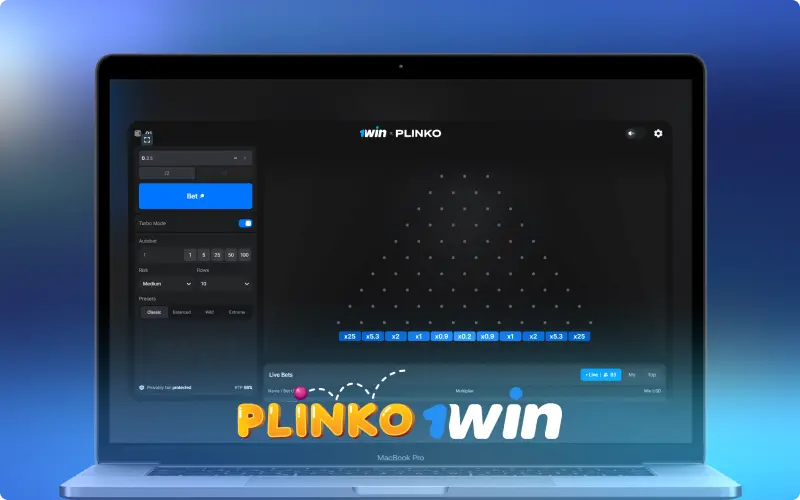 1win Plinko oʻyini — Oʻzbekistonda onlayn oʻynash